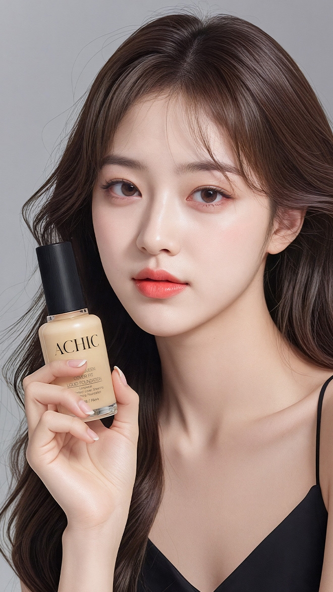 어시크 아티스트 퀸 커버핏 리퀴드 파운데이션 55ml