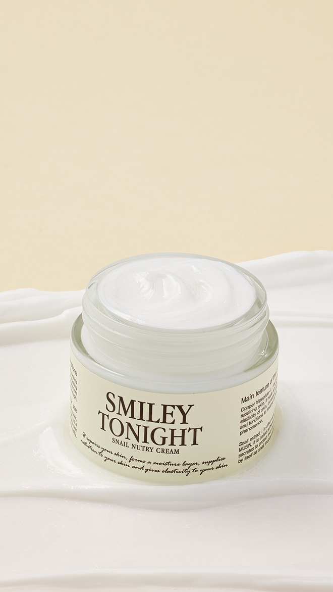 스마일리 투나잇 달팽이 누트리 크림 50g