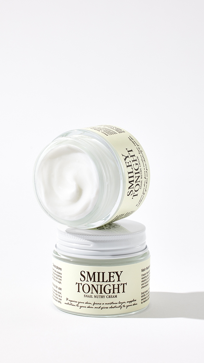 스마일리 투나잇 달팽이 누트리 크림 50g