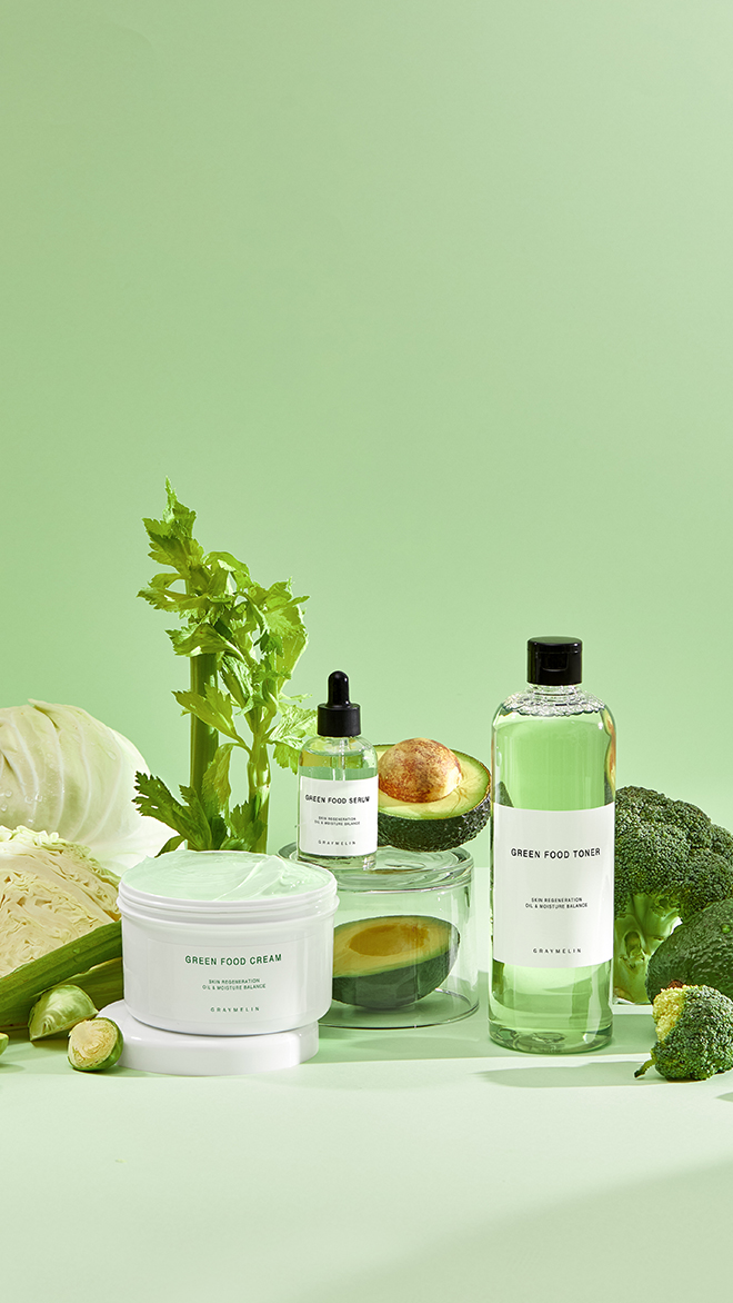 그린푸드 스킨케어 3종세트 [수분진정]