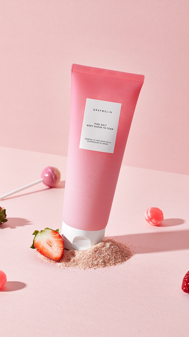핑크솔트바디스크럽 투 폼 300g