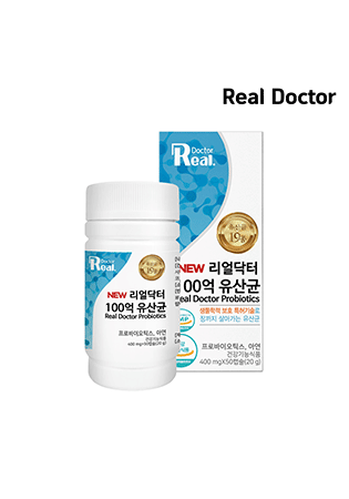 리얼닥터 100억 유산균 50캡슐 프리바이오틱스 프로바이오틱스 포스트바이오틱스 100억유산균