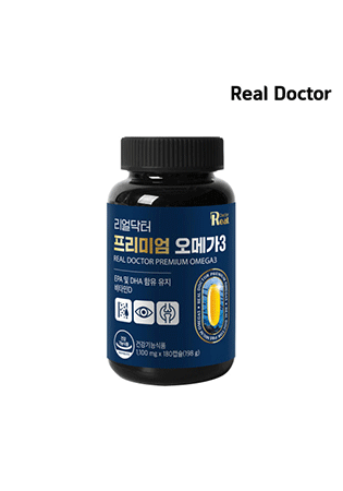 리얼닥터 프리미엄 오메가3 혈행개선 오메가3영양제 EPA 6개월분