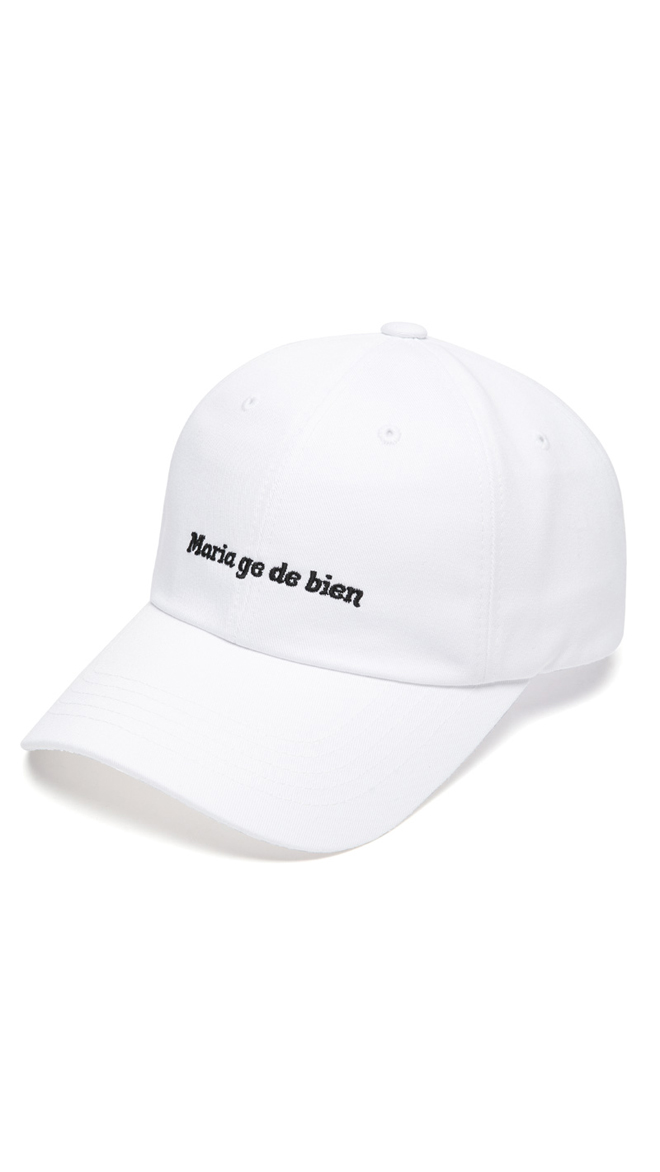 [마리아쥬드비엔] WHITE BALL-CAP (053)