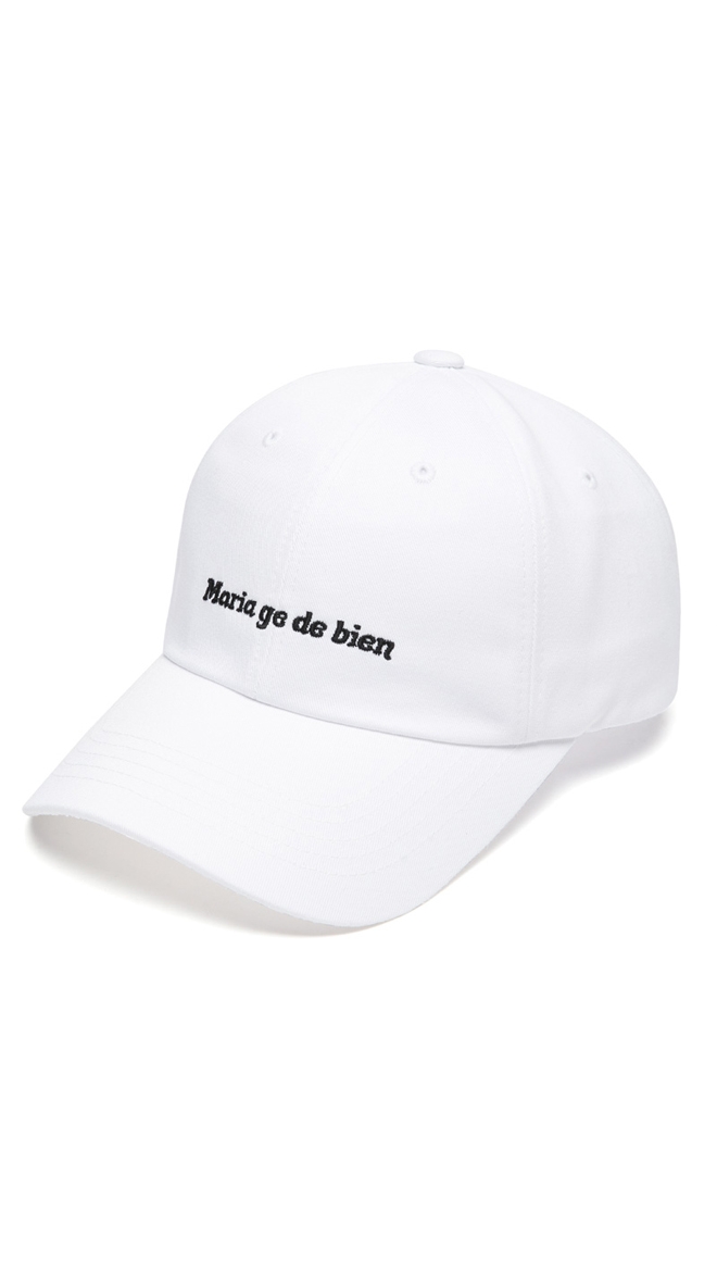 [마리아쥬드비엔] WHITE BALL-CAP (053)