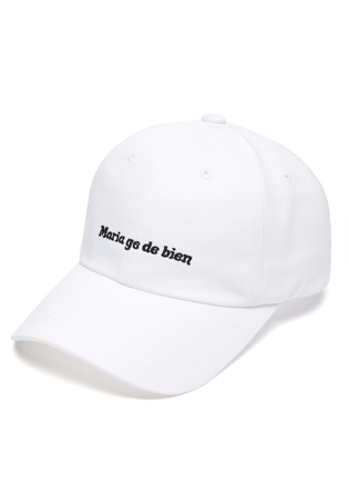 [마리아쥬드비엔] WHITE BALL-CAP (053)