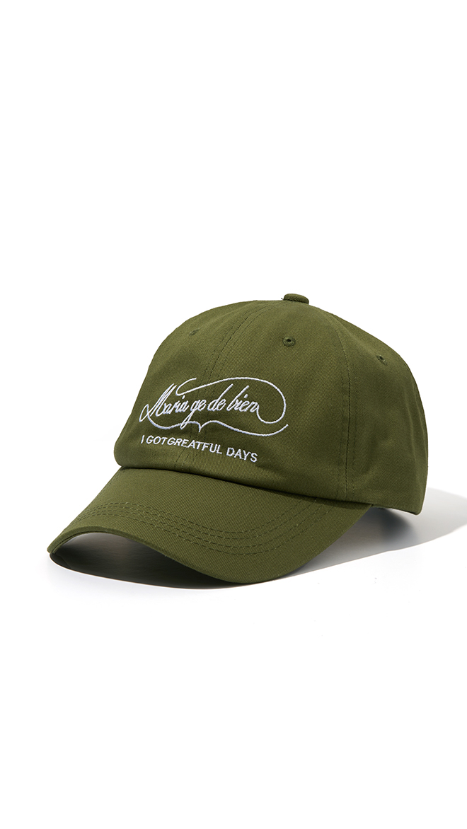 [마리아쥬드비엔] KHAKI BALL-CAP (227)