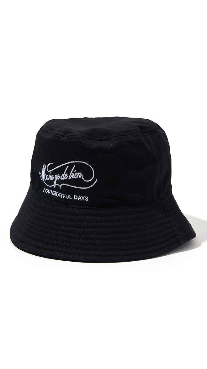 [마리아쥬드비엔] BLACK BUCKET-HAT (239)