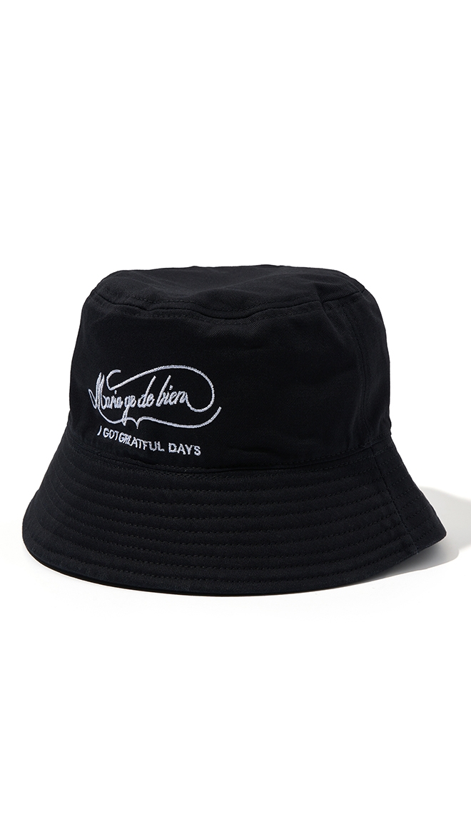 [마리아쥬드비엔] BLACK BUCKET-HAT (239)