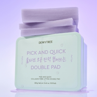 픽 앤 퀵 콜라겐 모공 탄력 뜯어쓰는 더블 패드