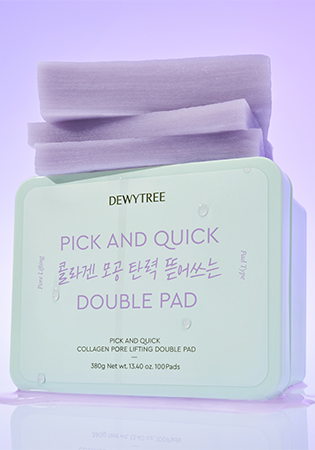 픽 앤 퀵 콜라겐 모공 탄력 뜯어쓰는 더블 패드