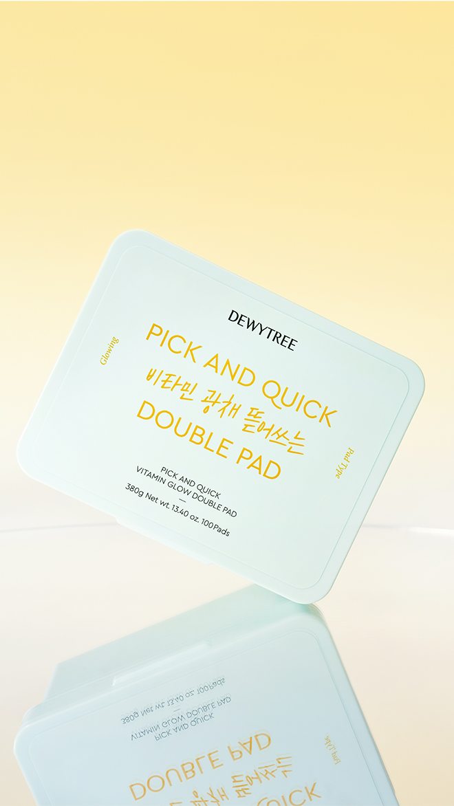 픽 앤 퀵 비타민 광채 뜯어쓰는 더블패드 100매