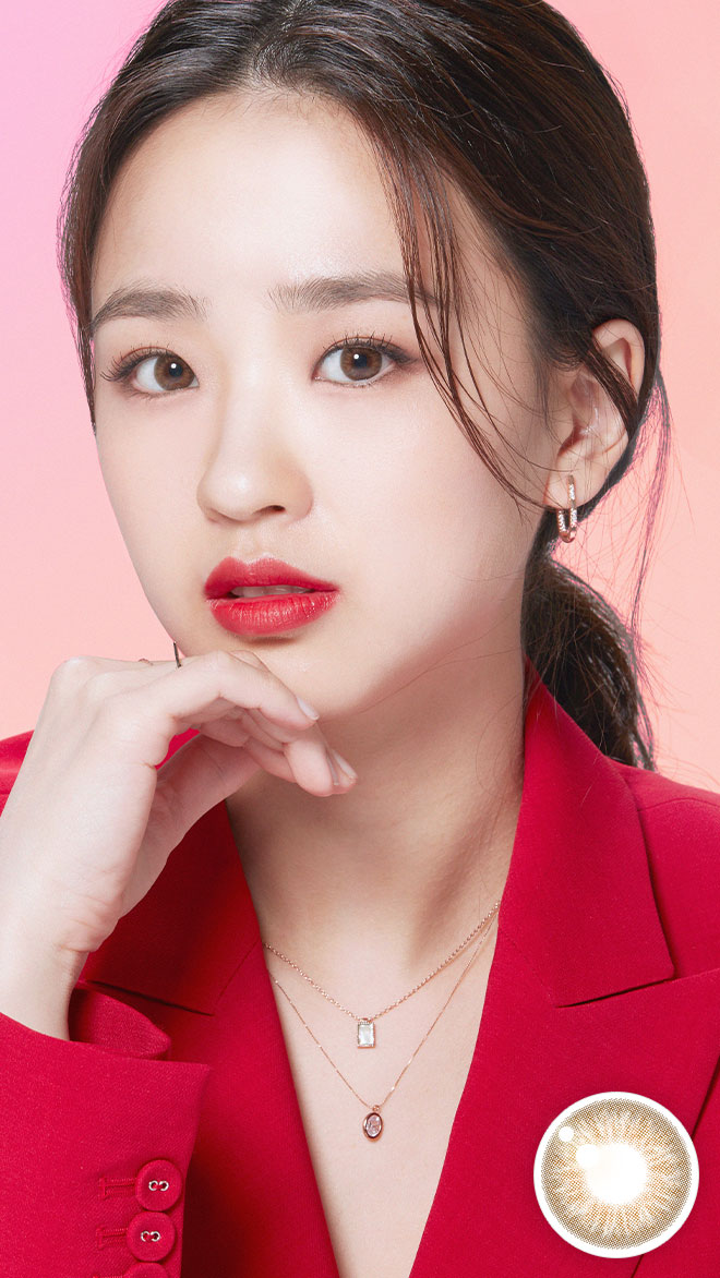 1DAY 미니 퓨어 오렌지 브라운