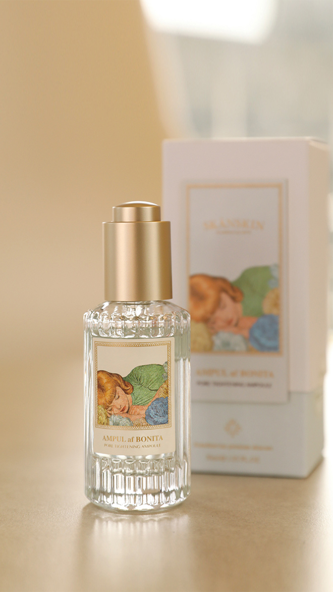 스칸스킨 빙하수 모공축소 보니타 앰플