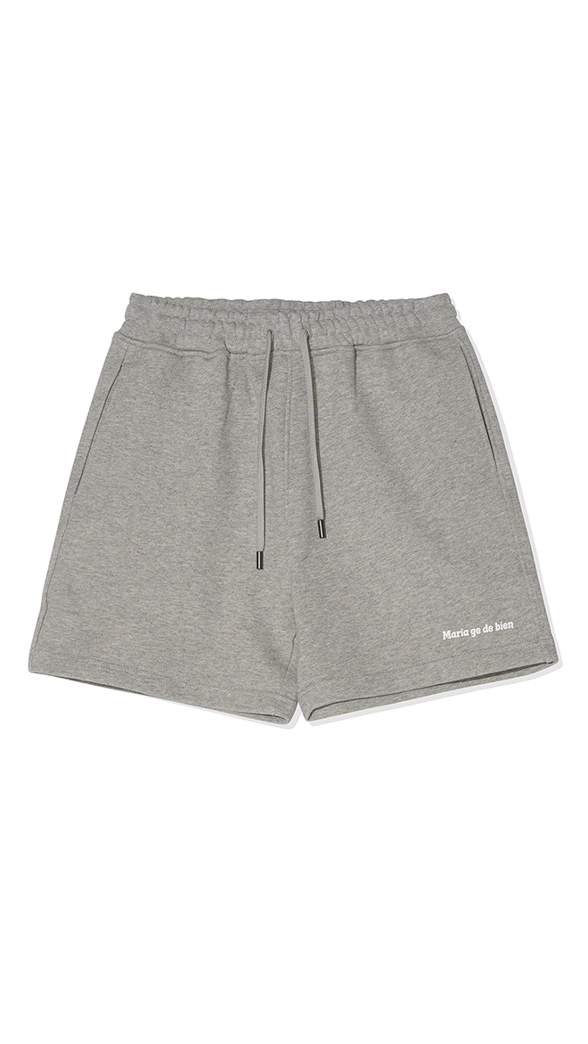 [마리아쥬드비엔] MELANGE GRAY SHORTS (262)