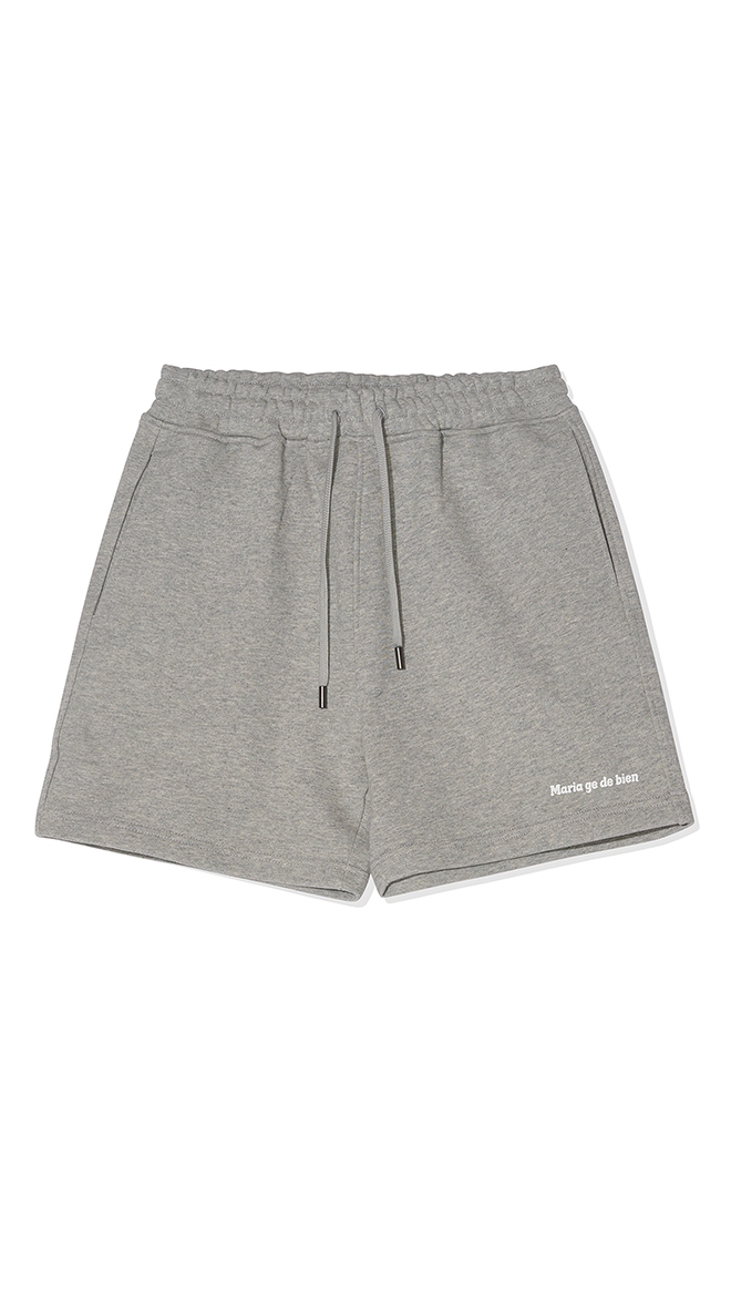 [마리아쥬드비엔] MELANGE GRAY SHORTS (262)