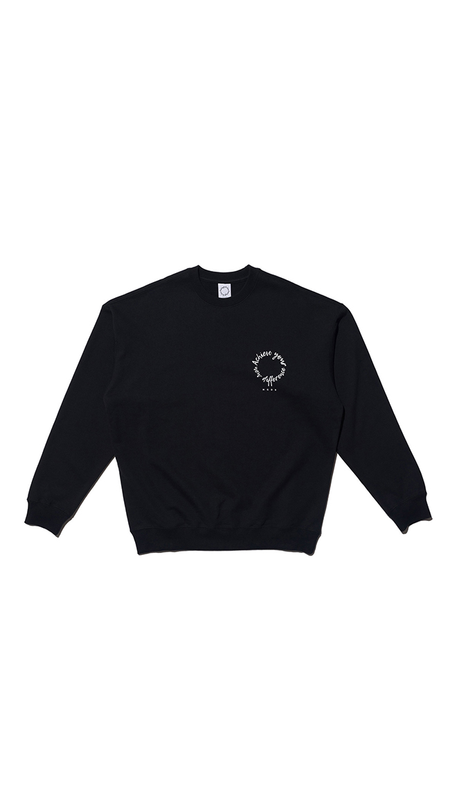 [마리아쥬드비엔] BLACK SWEAT-SHIRTS (167)