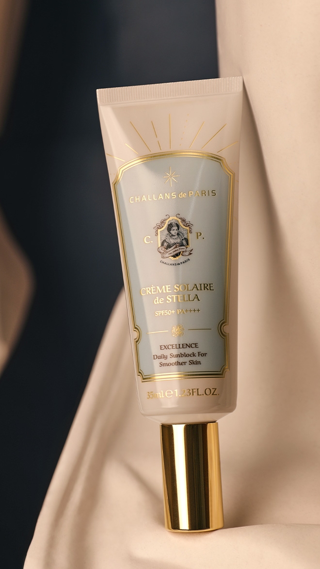 샬랑 드 파리 0.3초 흡수 모공 축소 선크림 엑셀랑스