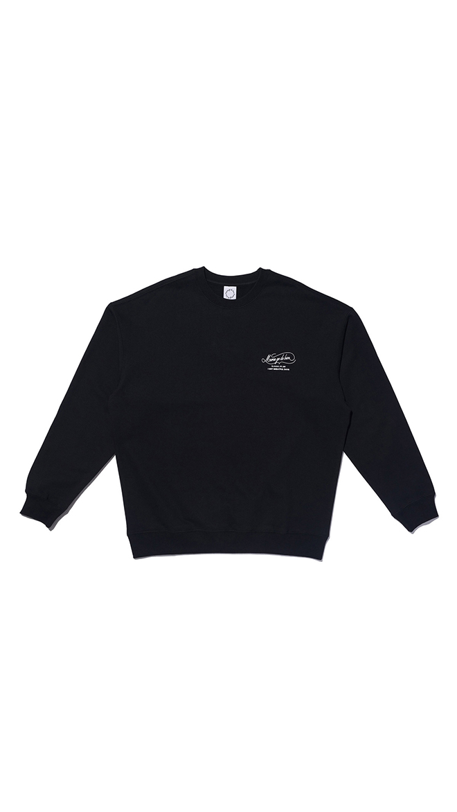 [마리아쥬드비엔] BLACK SWEAT-SHIRTS (169)