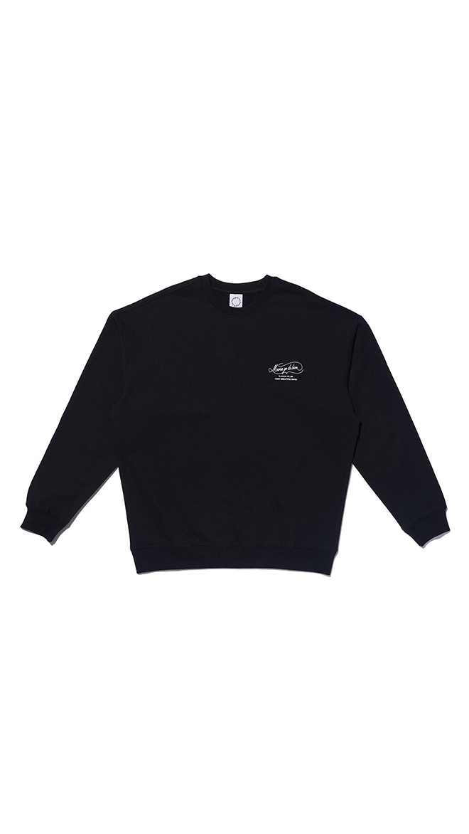 [마리아쥬드비엔] BLACK SWEAT-SHIRTS (169)