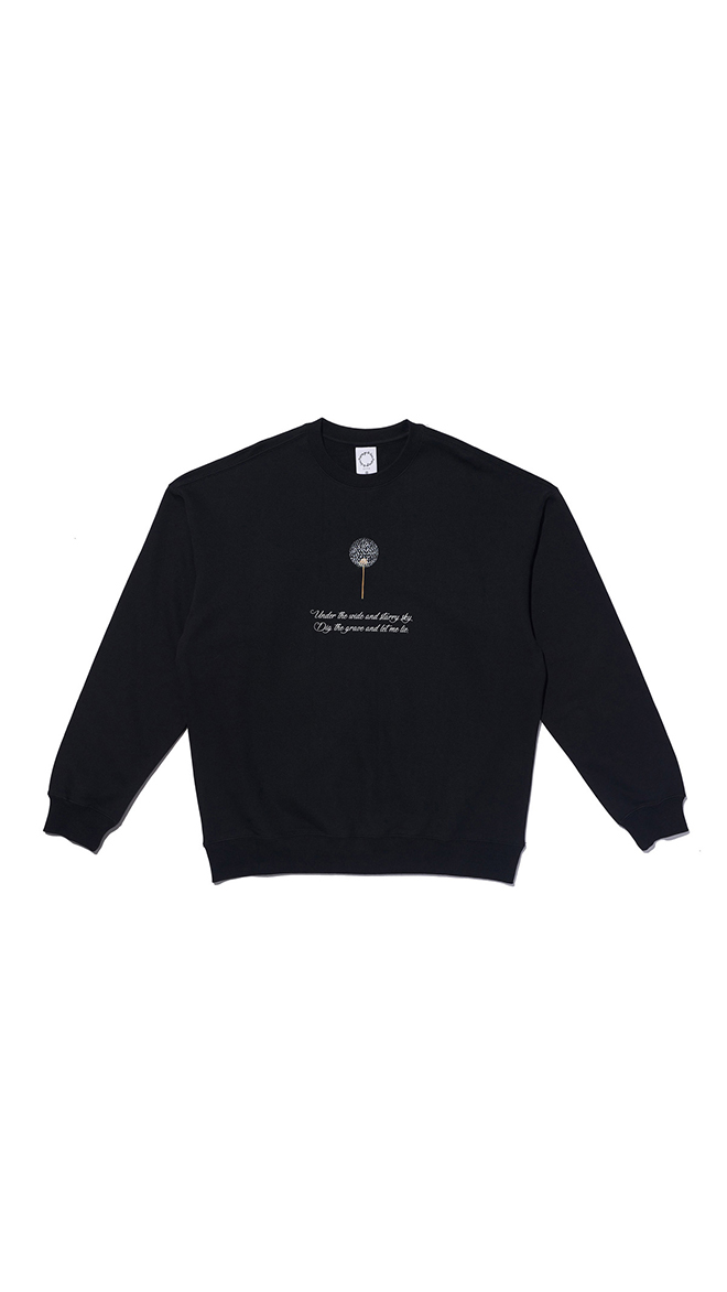 [마리아쥬드비엔] BLACK SWEAT-SHIRTS (172)
