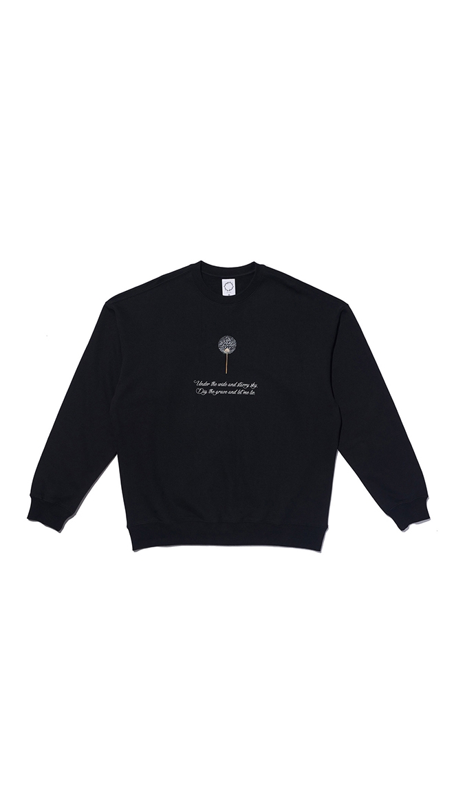 [마리아쥬드비엔] BLACK SWEAT-SHIRTS (172)