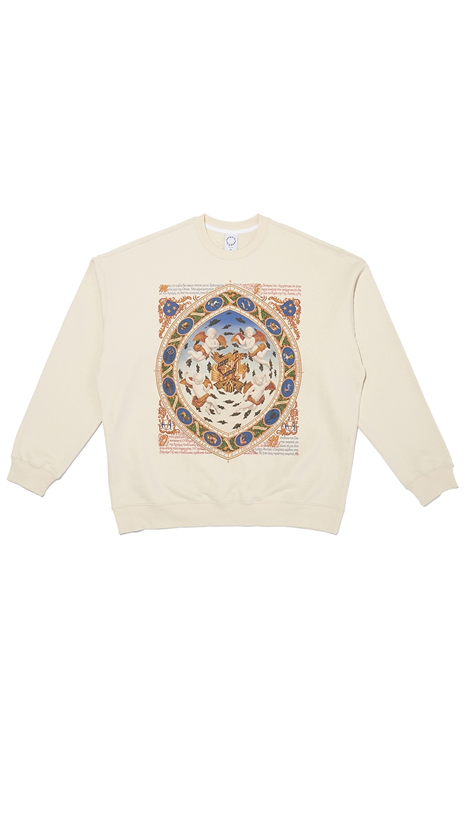 [마리아쥬드비엔] CREAM SWEAT-SHIRTS (084)
