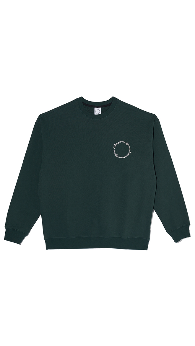 [마리아쥬드비엔] GREEN SWEAT-SHIRTS (062)