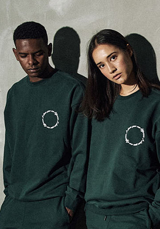 [마리아쥬드비엔] GREEN SWEAT-SHIRTS (062)