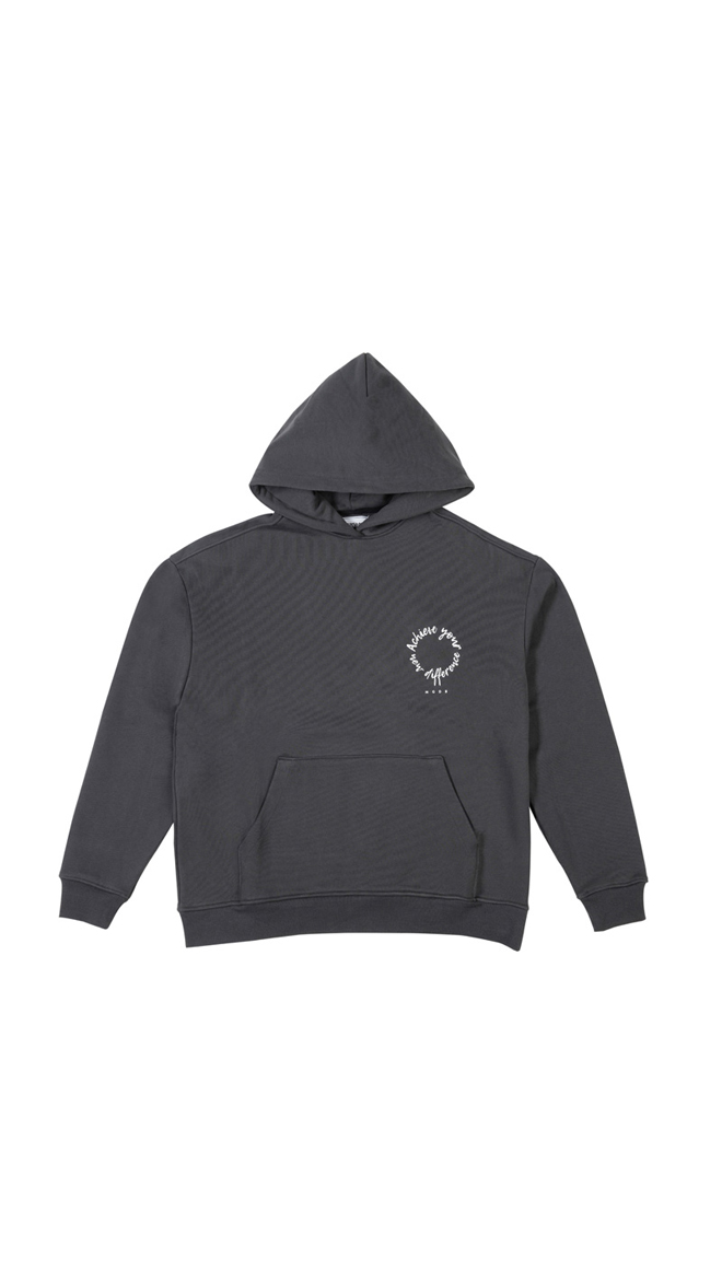 [마리아쥬드비엔] CHARCOAL HOODIE (023)