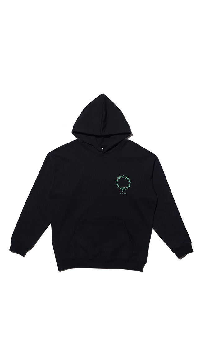 [마리아쥬드비엔] BLACK HOODIE (176)