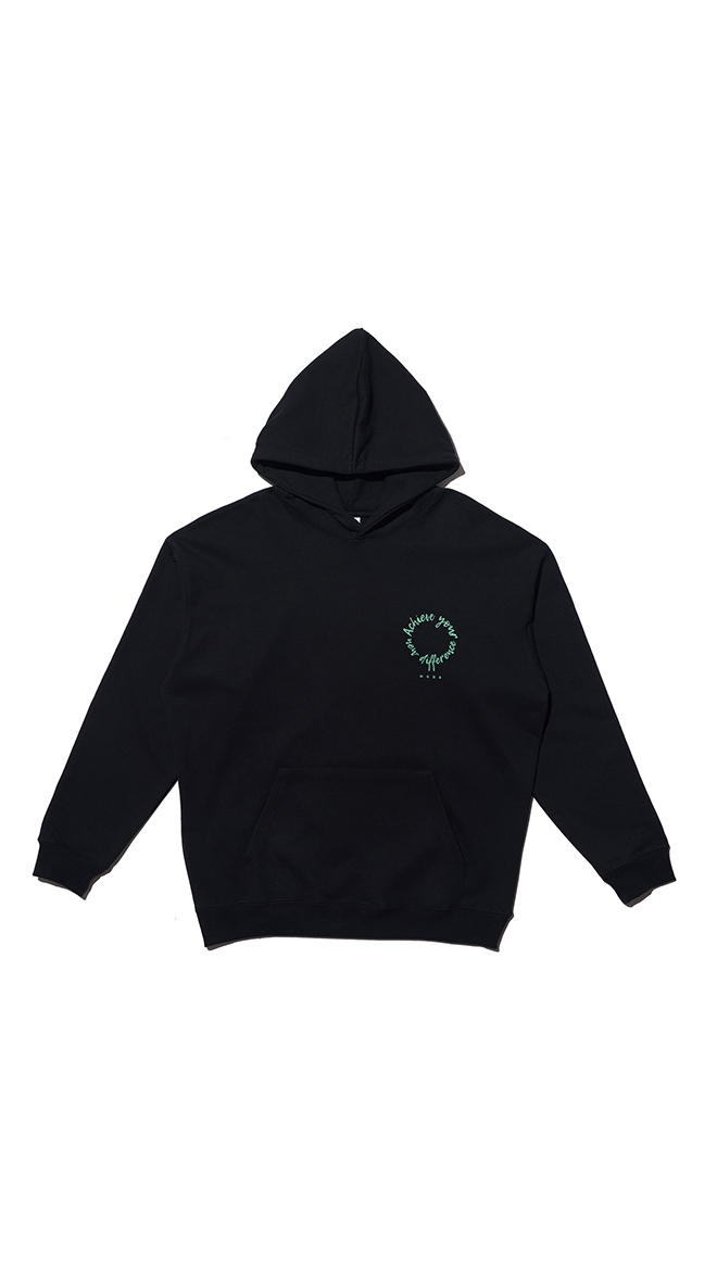 [마리아쥬드비엔] BLACK HOODIE (176)
