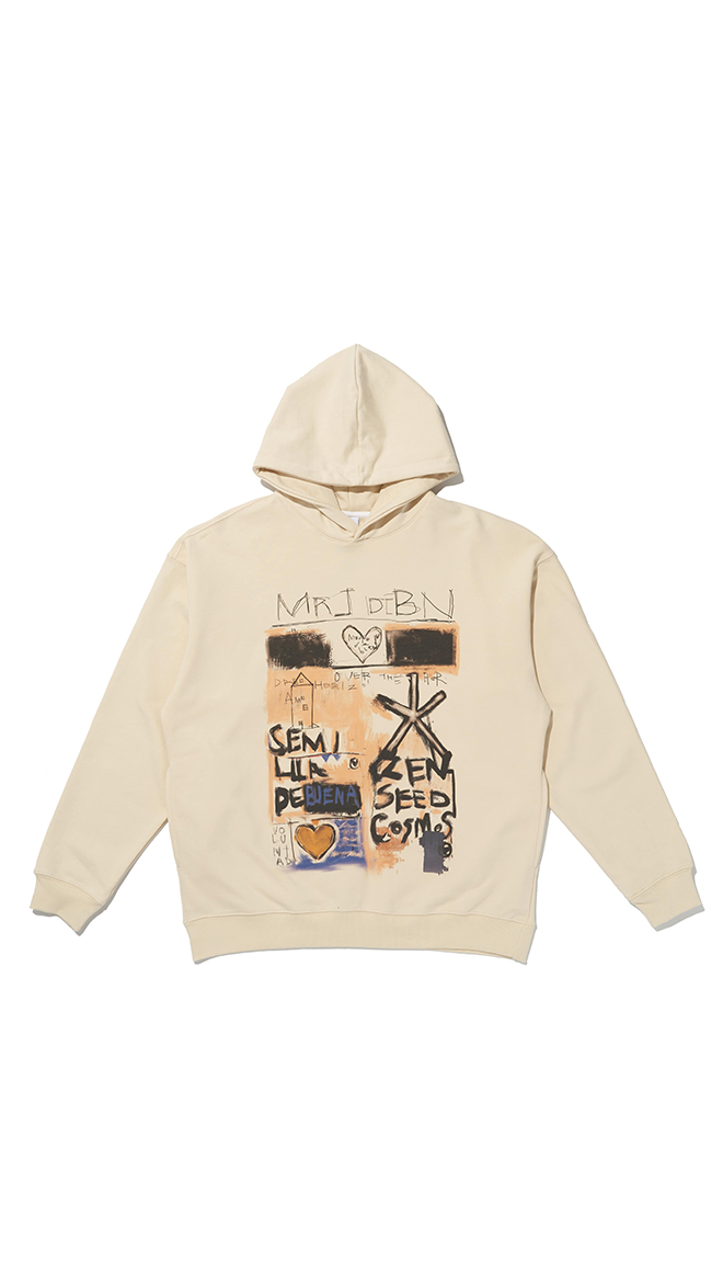 [마리아쥬드비엔] CREAM HOODIE (071)