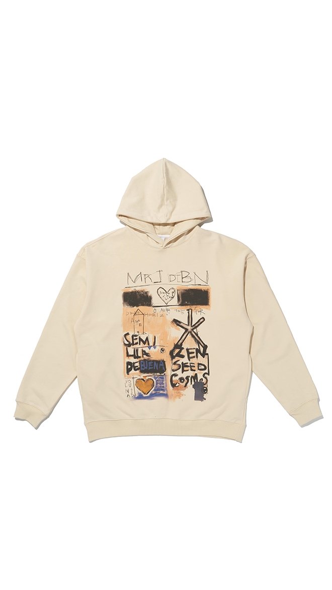 [마리아쥬드비엔] CREAM HOODIE (071)