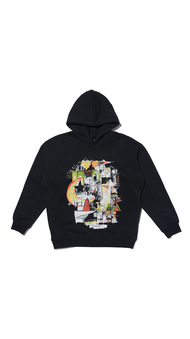 [마리아쥬드비엔] BLACK HOODIE (193)