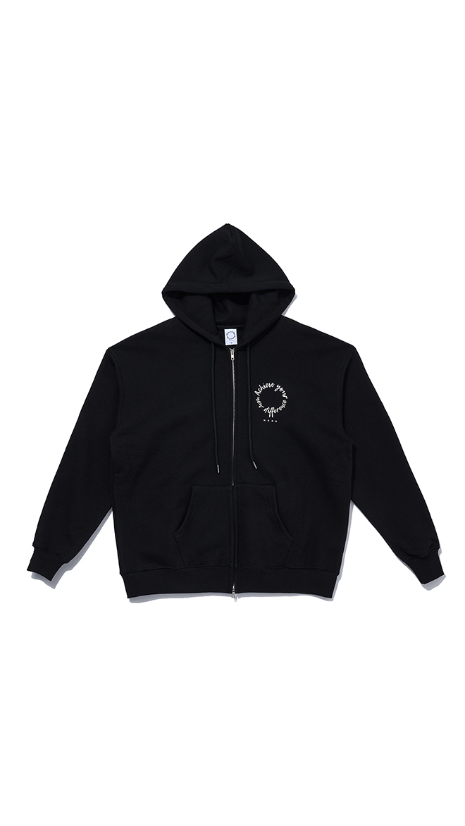 [마리아쥬드비엔] BLACK ZIP-UP (210)