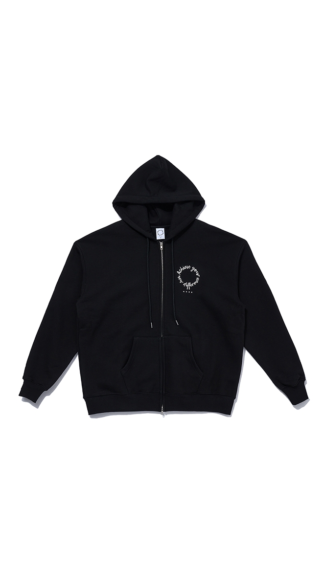 [마리아쥬드비엔] BLACK ZIP-UP (210)