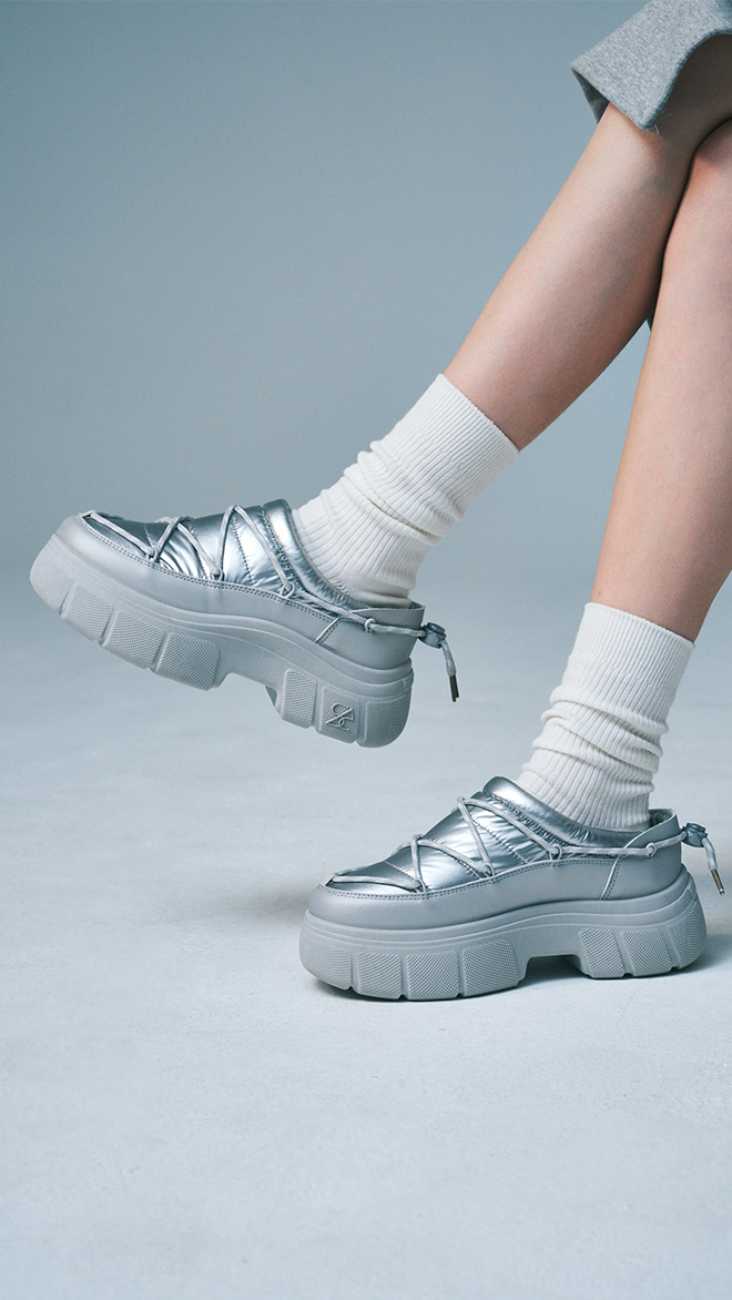 푸퍼 윈터 클로그  412440001 (6cm/3colors)