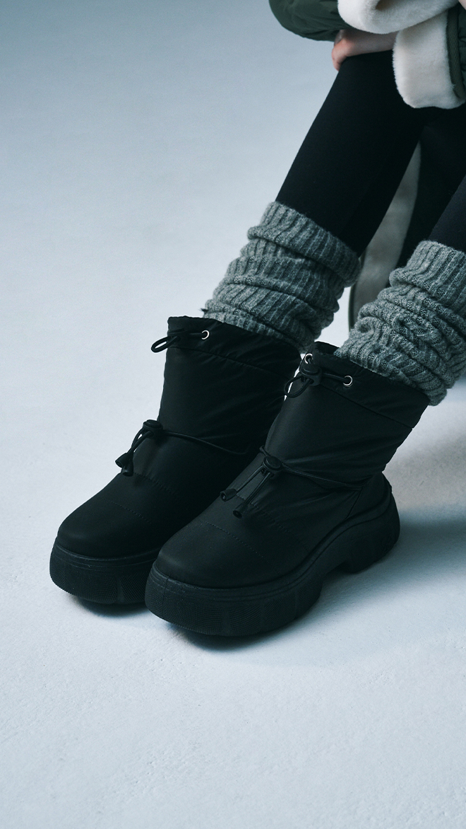 코지 패딩부츠 412446010 (6cm/3colors)