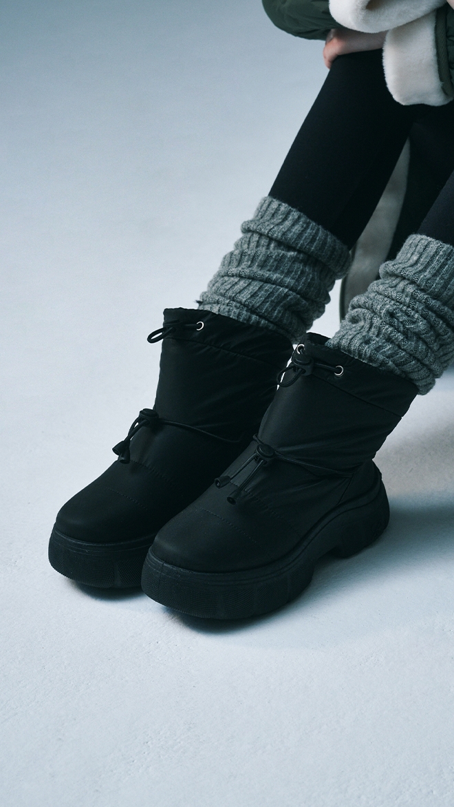 코지 패딩부츠 412446010 (6cm/3colors)