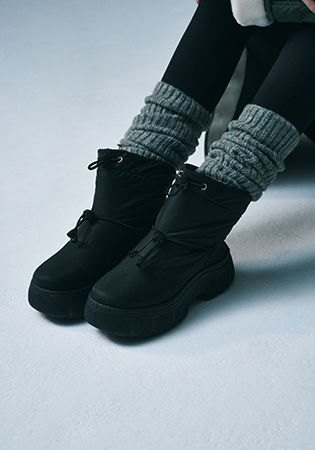 코지 패딩부츠 412446010 (6cm/3colors)