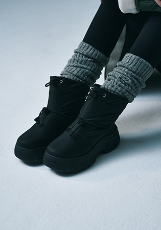 코지 패딩부츠 412446010 (6cm/3colors)