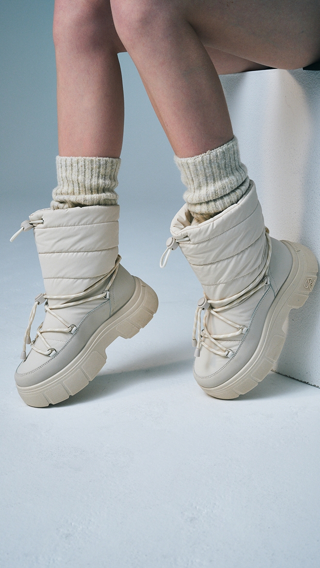 클라우디 패딩부츠 412446013 (6cm/3colors)