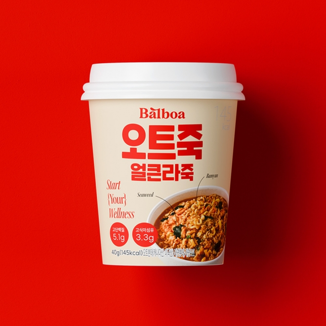 발보아 저당 오트죽 40g 얼큰라죽