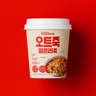 발보아 저당 오트죽 40g 얼큰라죽