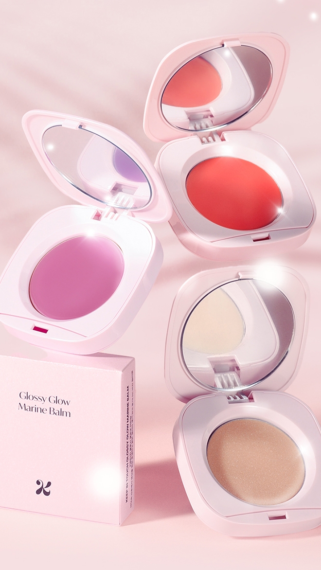 키핀터치 글로시 글로우 마린밤 3color