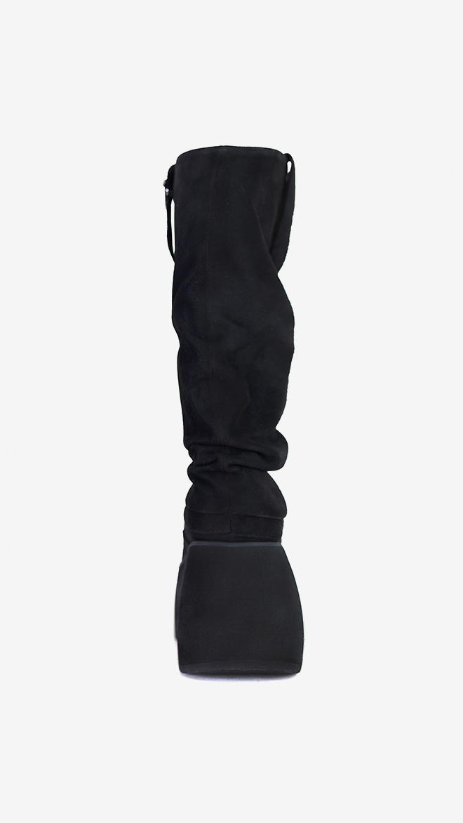 SMA SHOES LUXE LINE 소피아 리얼레더 플랫폼 부츠