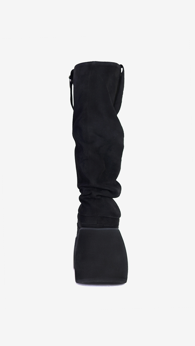 SMA SHOES LUXE LINE 소피아 리얼레더 플랫폼 부츠