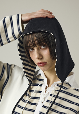 REVERSIBLE EARFLAP [BLACK]