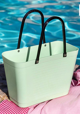 힌자백 스몰 S 비치백 피크닉백 쇼퍼백 멀티수납백 인테리어백